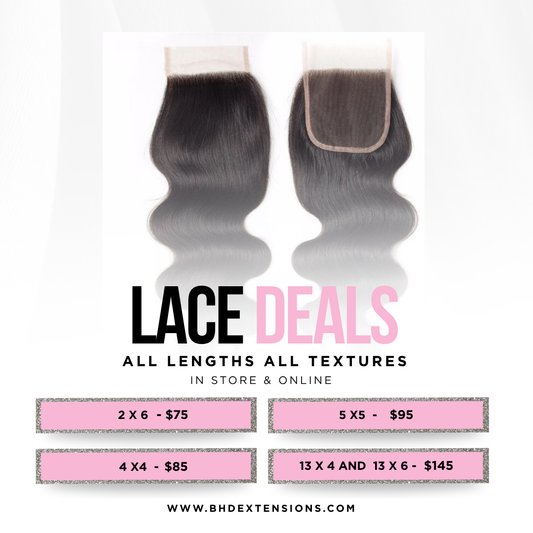 Back to School
 Lace deals ￼